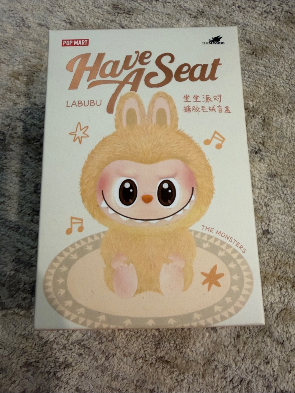 Pop Mart "Have A Seat" Labubu Blind Box
